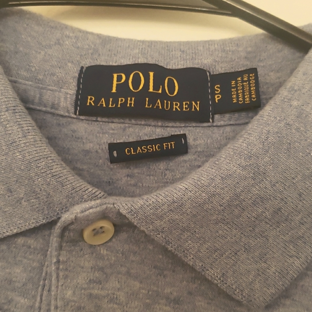 Polo ralph lauren size small classic fit, light blue